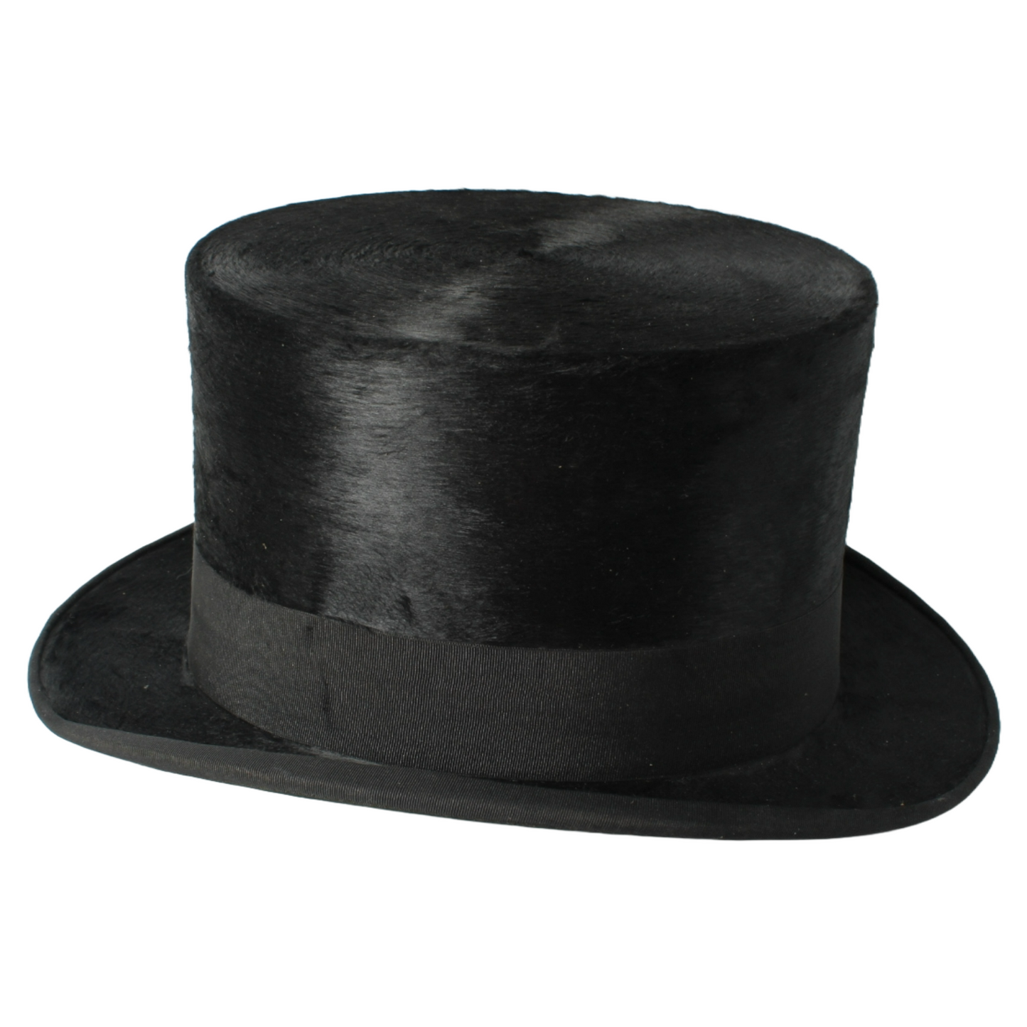 Antique Moleskin Top Hat by Joh. v. d. Sluijs, Utrecht – Early 20th Century