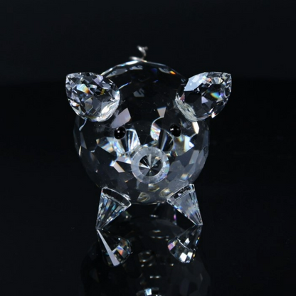 Swarovski Crystal Pig Mini 10028 Box