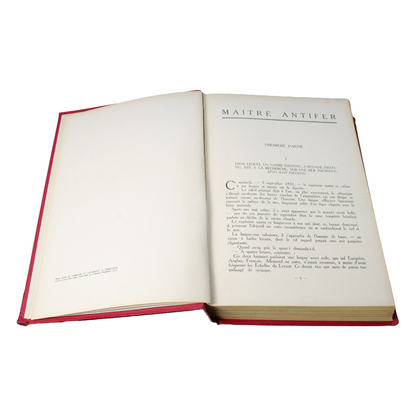 "Mirifiques Aventures de Maître Antifer" - Jules Verne, Deluxe Edition, 1935