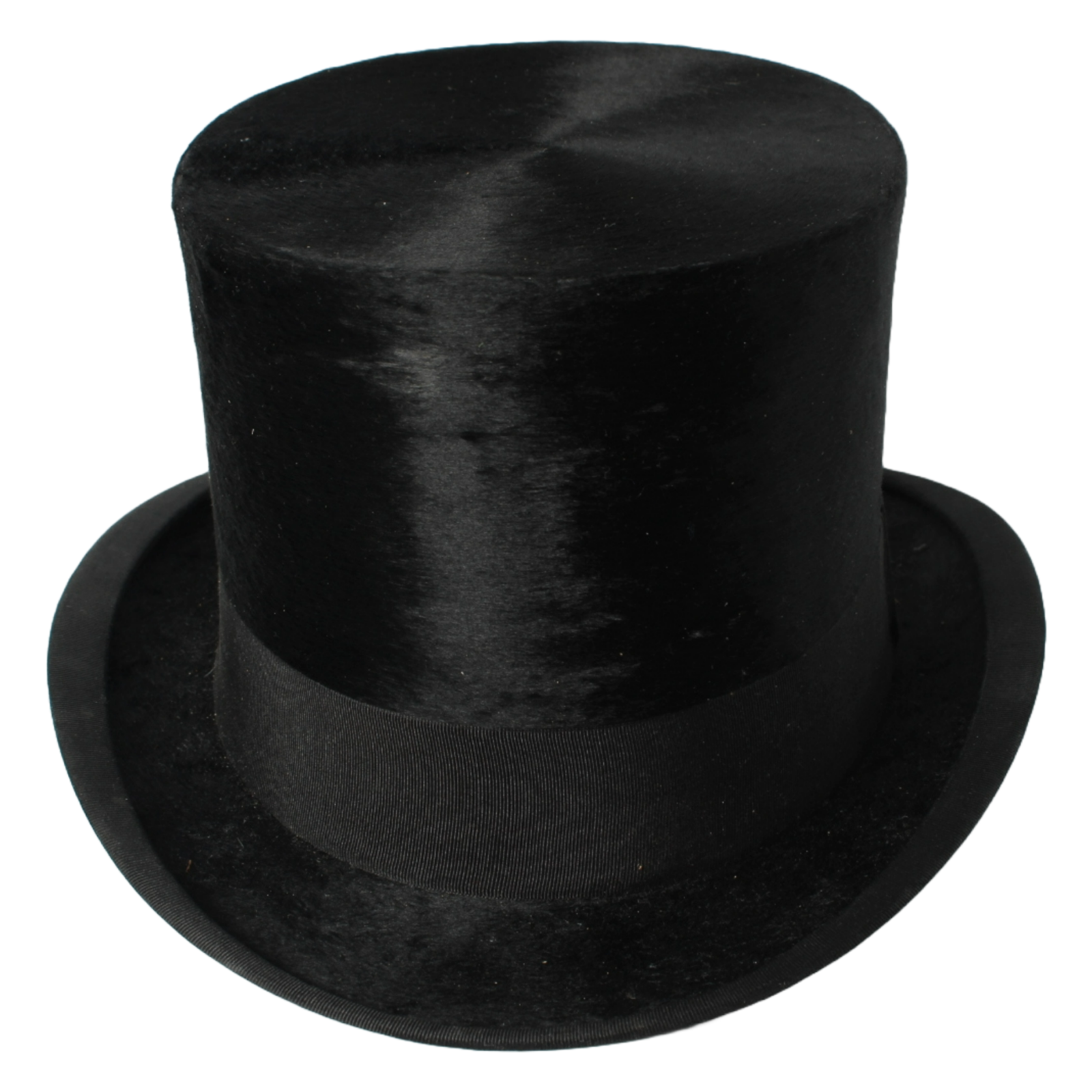 Antique Moleskin Top Hat by Drickson & Co, London - With original box