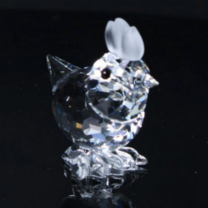 Swarovski Chicken Mini Figurine - Includes Original Box and Certificate