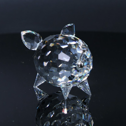 Swarovski Crystal Pig Mini 10028 Box