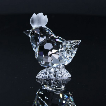 Swarovski Chicken Mini Figurine - Includes Original Box and Certificate