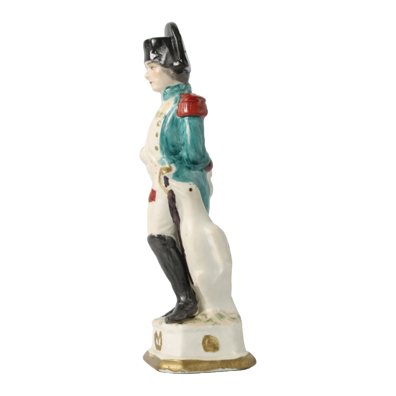 Hand-Painted Porcelain Figurine of Napoleon Bonaparte, Circa 1930-1950