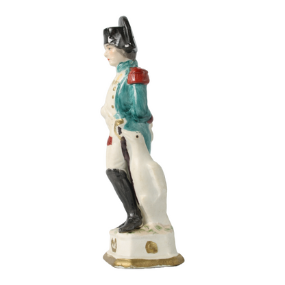 Hand-Painted Porcelain Figurine of Napoleon Bonaparte, Circa 1930-1950