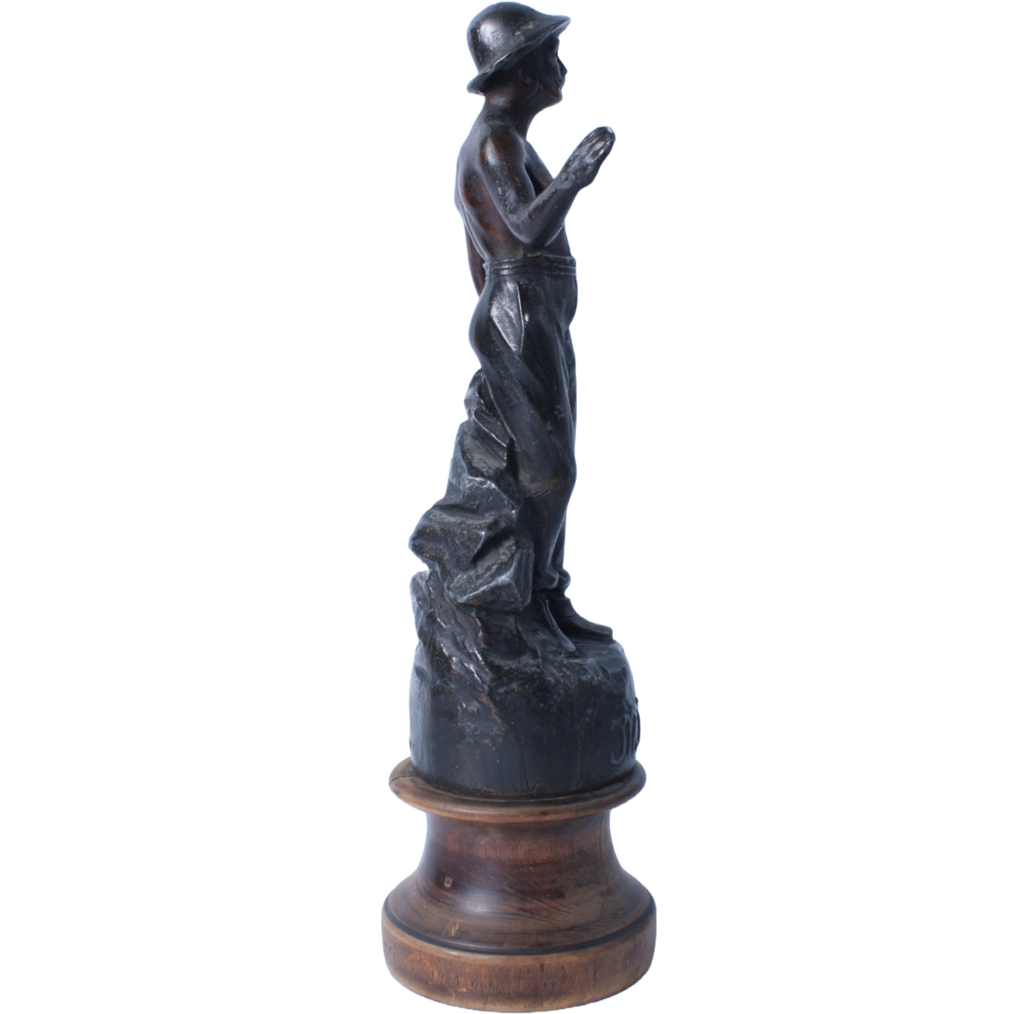 Le Mineur - Beautiful Handcrafted Antique Bronze Sculpture - The Miner