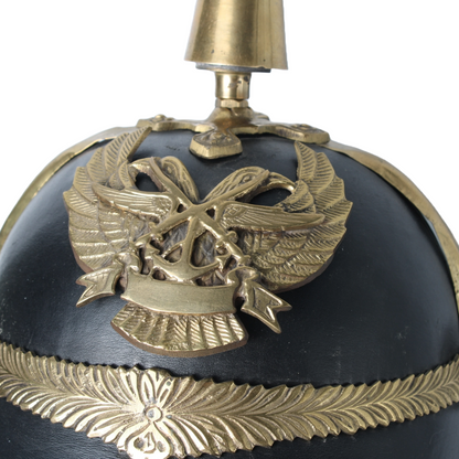 Replica Habsburg Pickelhaube – ceremonial spiked helmet with double-headed eagle