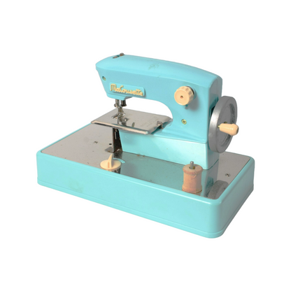 Vintage 1960s MaCousette Children's Sewing Machine with Original Box