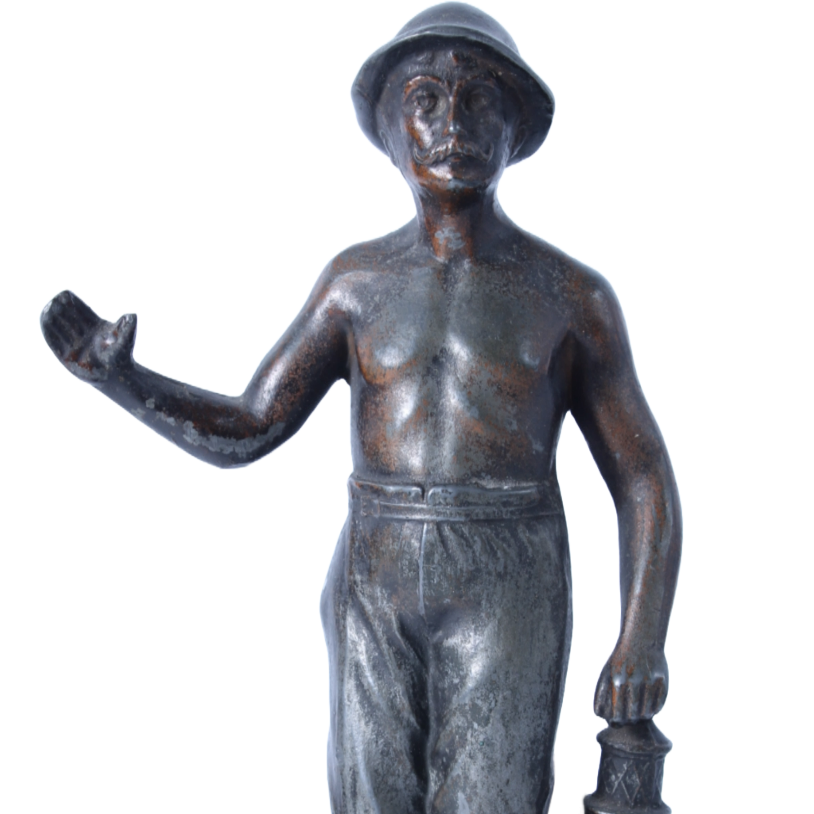 Le Mineur - Beautiful Handcrafted Antique Bronze Sculpture - The Miner