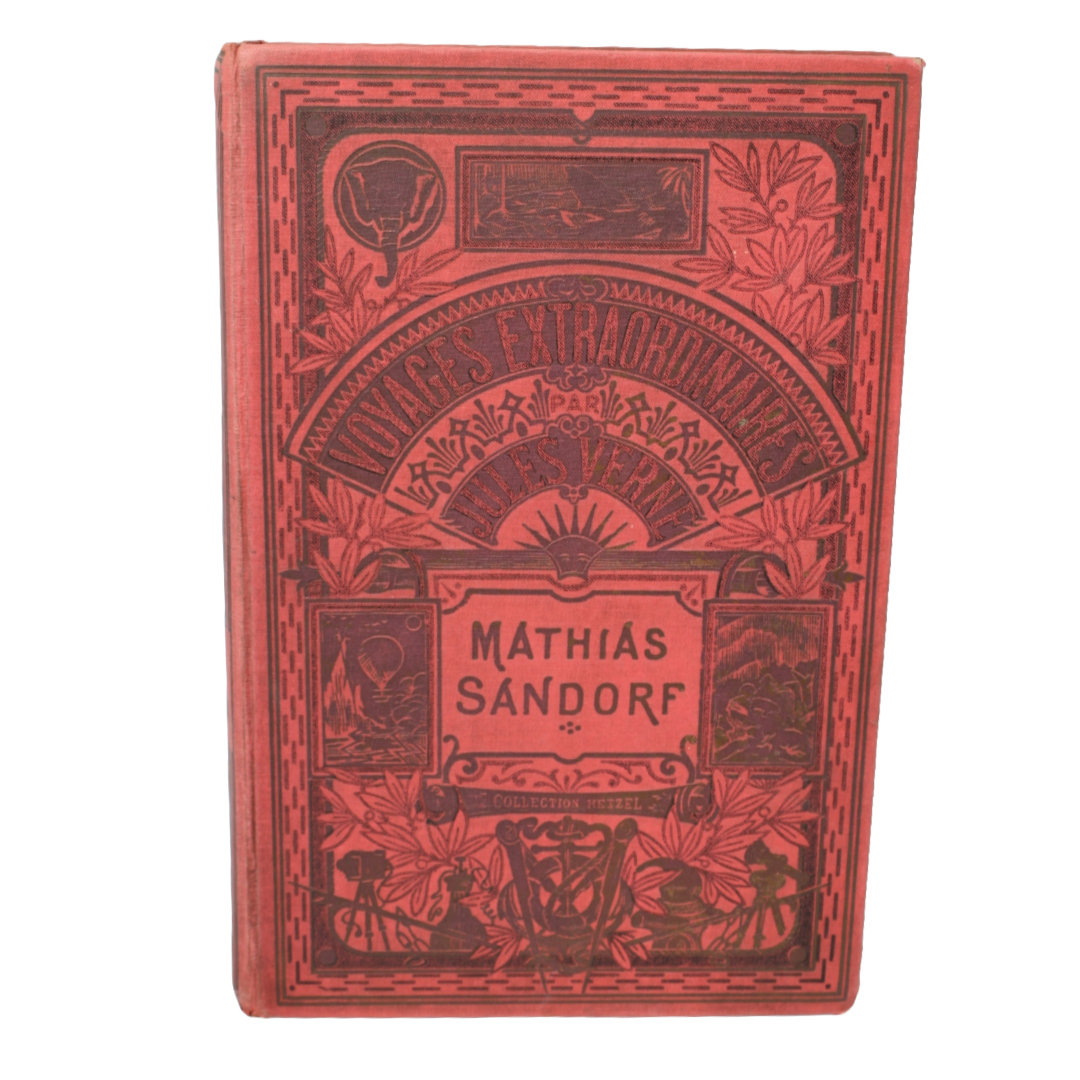 Mathias Sandorf - Jules Verne - "Voyages Extraordinaires" - Collection Hetzel -