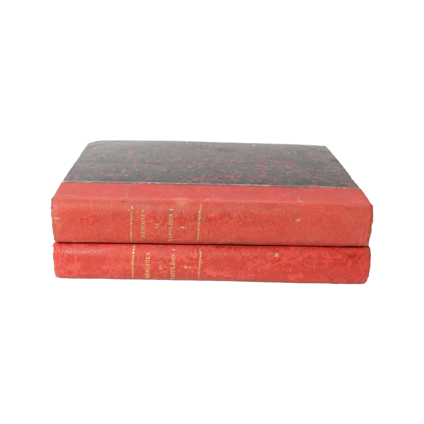 Rare Set of 2 Volumes - "Mémoires Intimes de Napoléon 1er" by Constant