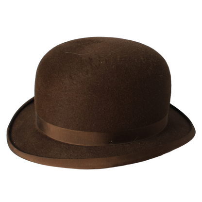 Antique Brown Bowler Hat (Size 60) and Hat Stretcher – Wegener & Allie Maillard