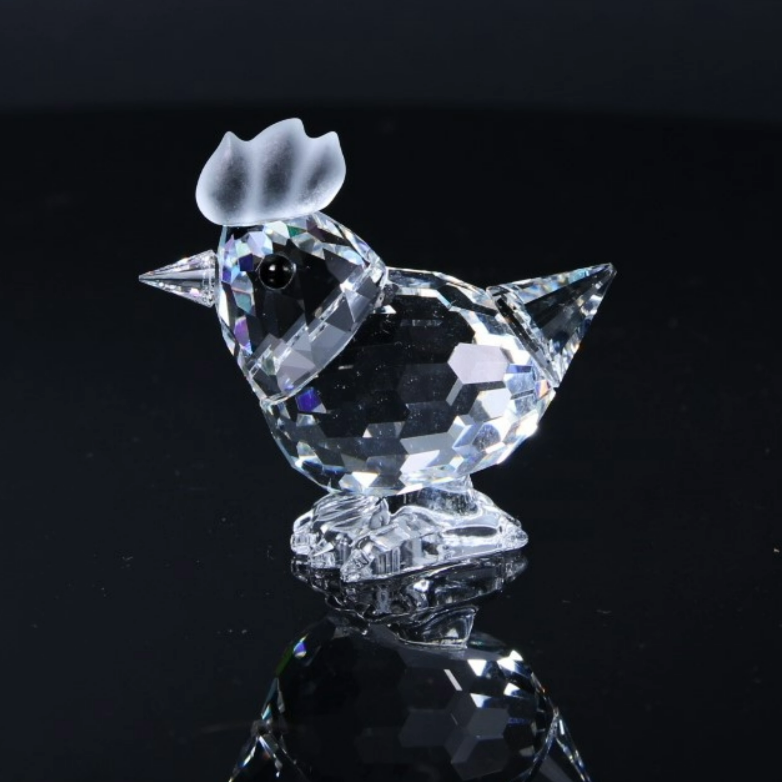 Swarovski Chicken Mini Figurine - Includes Original Box and Certificate