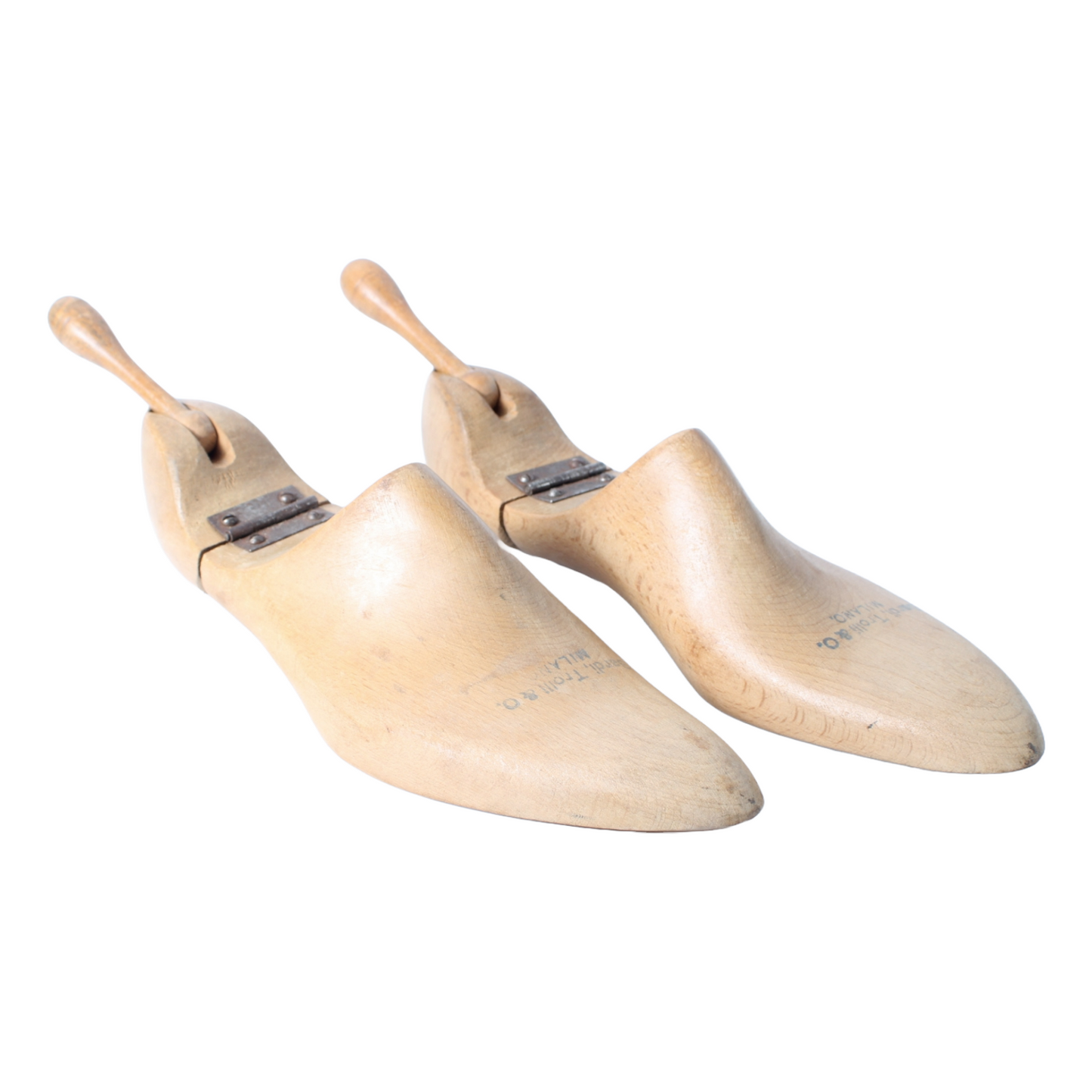 Vintage Wooden Shoe Stretchers – Made by Sardi Testi & Co., Milano