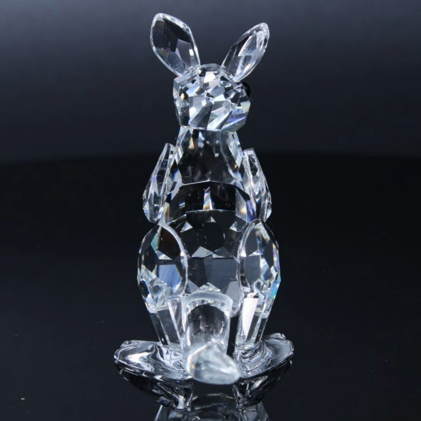 Swarovski Crystal Mother Kangaroo with Baby Joey