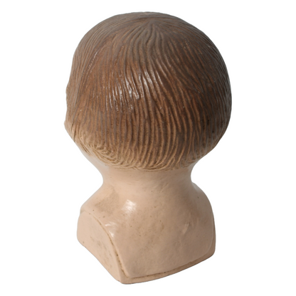 Decorative Baby Bust – Hand-Painted, Light Hair – Unique Collectible