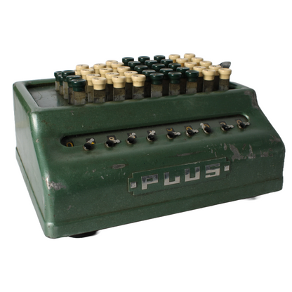 Vintage Mechanical Calculator | Bell Punch "PLUS" Rapid Adder | Model 509/C |