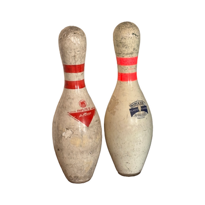 Vintage Bowling Pins - A Unique Addition to Your Interior!