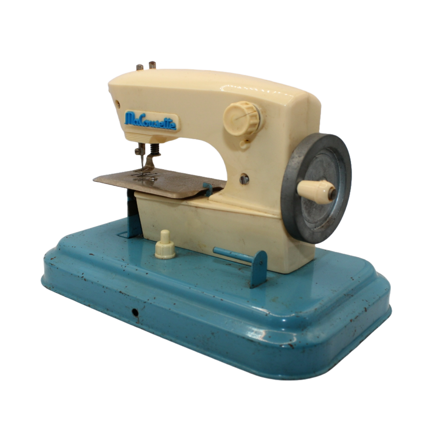 Rare Vintage MaCousette Child's Sewing Machine from 1940/50 - Original Box - Mad