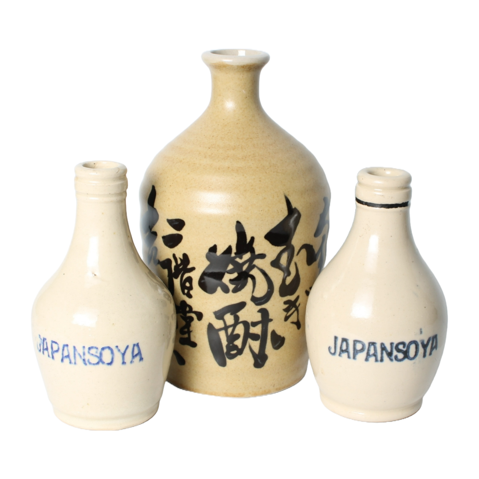 Vintage Japanese Sake Bottle – Traditional Ceramic Tokkuri