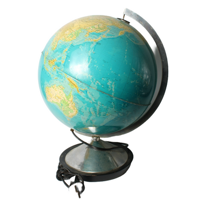 Illuminated Globe - Golina Cartographie Amsterdam, 1973