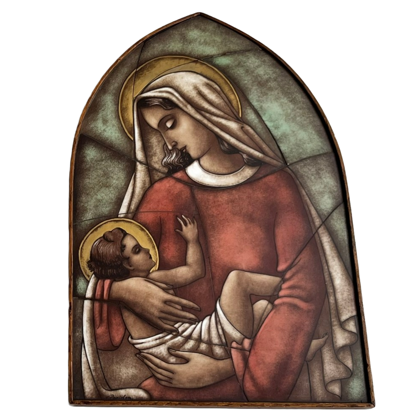 Religious wall Icons by Jan Perey & Van Paridon (ca. 1940–1950)
