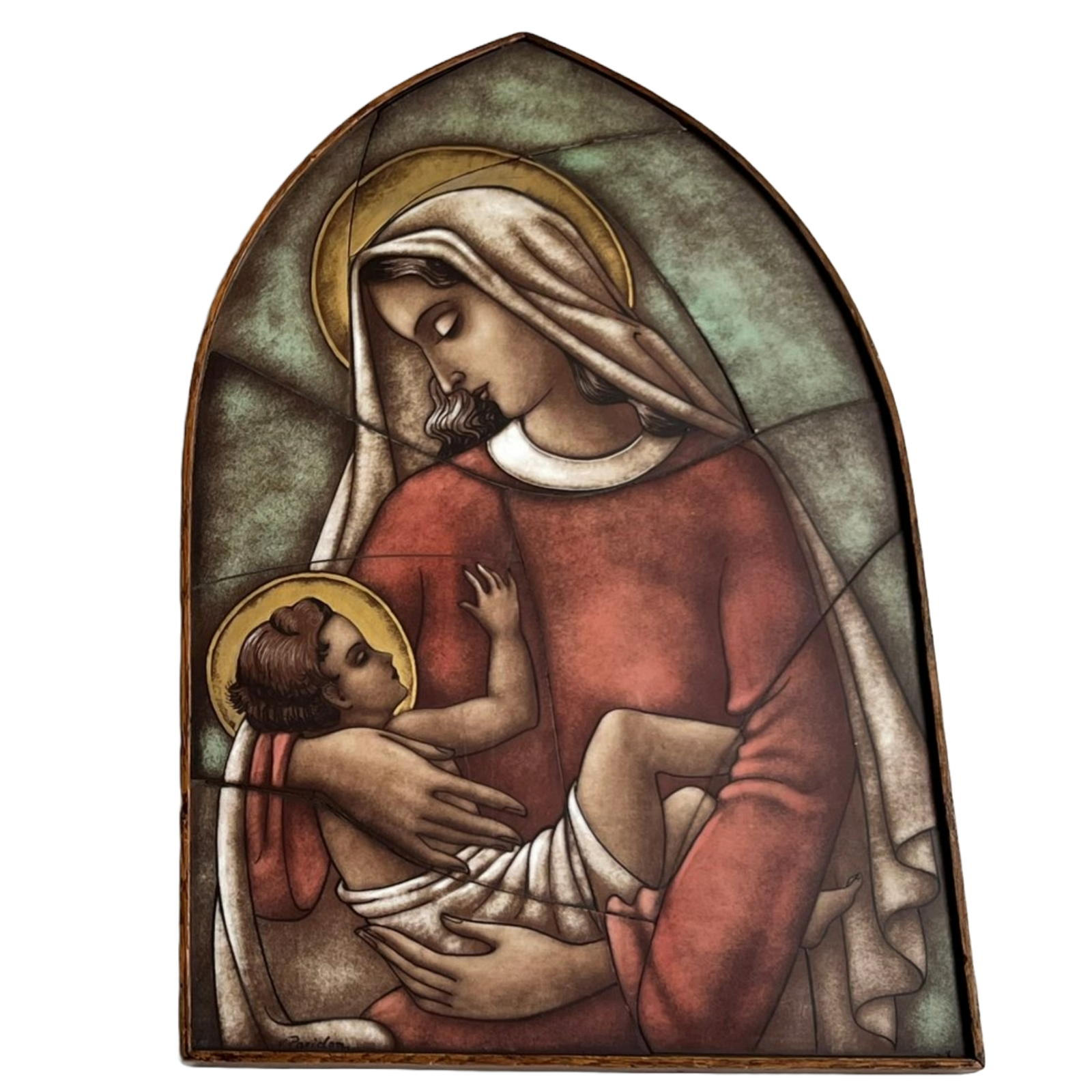 Religious wall Icons by Jan Perey & Van Paridon (ca. 1940–1950)
