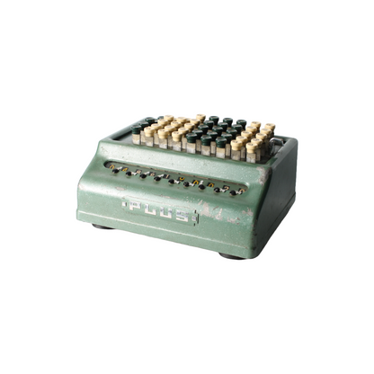 Vintage Mechanical Calculator | Bell Punch "PLUS" Rapid Adder | Model 509/C |
