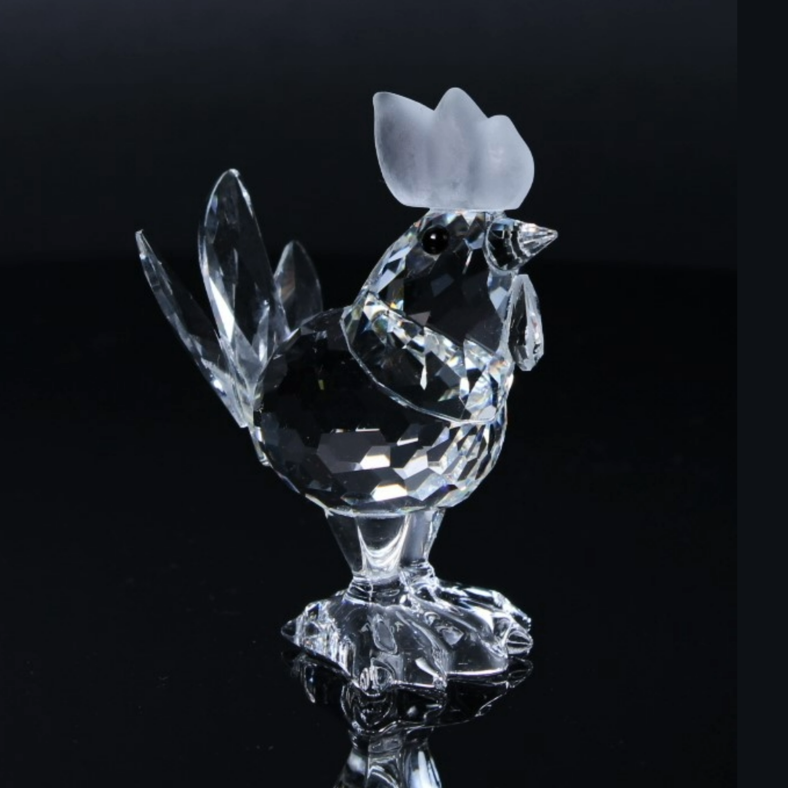 Swarovski Rooster Figurine - Includes Original Box and Certificate