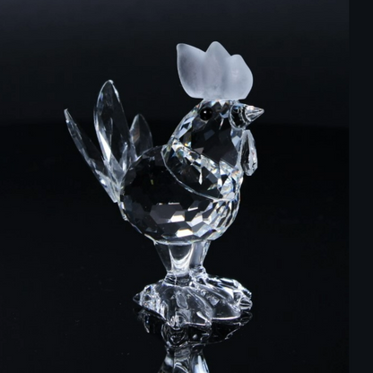 Swarovski Rooster Figurine - Includes Original Box and Certificate