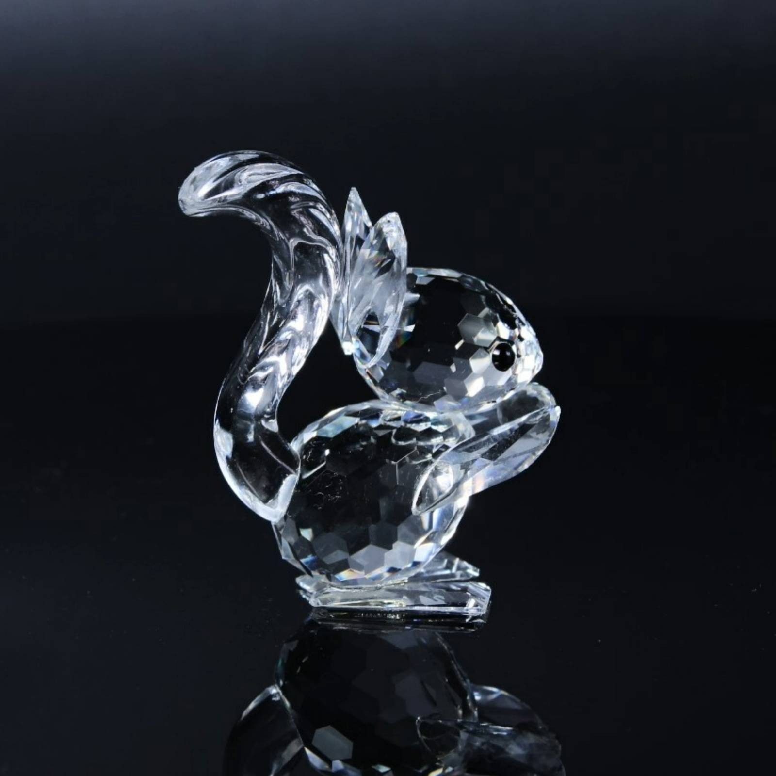 Swarovski Squirrel with Nut - Beautiful Crystal Figurine from Austria