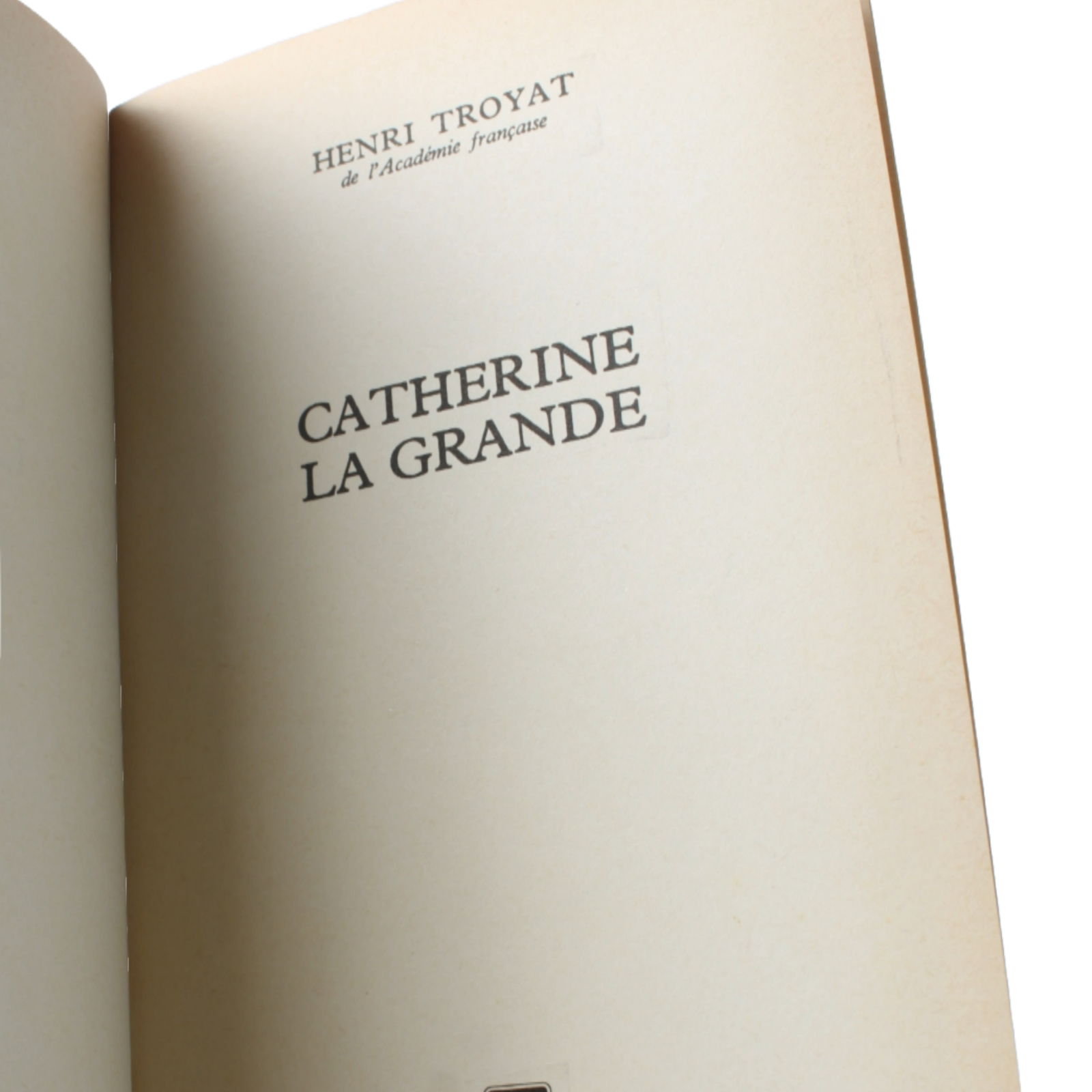 Luxurious Edition of "Catherine la Grande" by Henri Troyat,