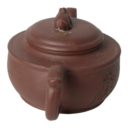 Antique Chinese Yixing Teapot | 20th-Century Zisha Clay | Traditional Handmade