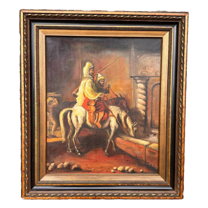 Beautiful Oil Painting - Conquest of Jerusalem - Unique Artwork!