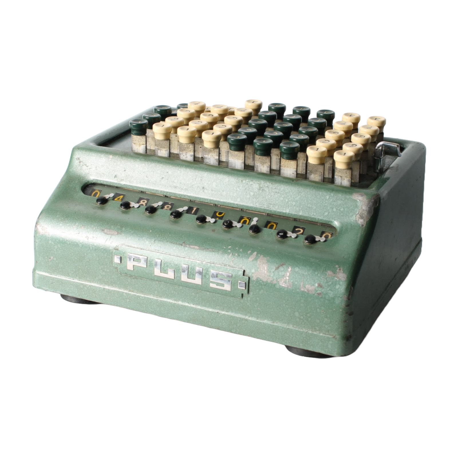 Vintage Mechanical Calculator | Bell Punch "PLUS" Rapid Adder | Model 509/C |