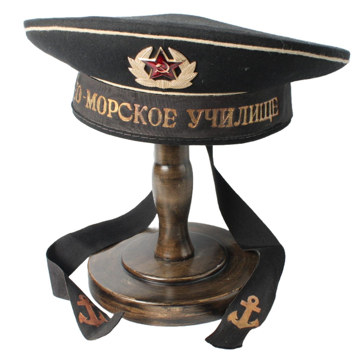 USSR Navy Naval Cap Soviet Sailor Marine Military Hat