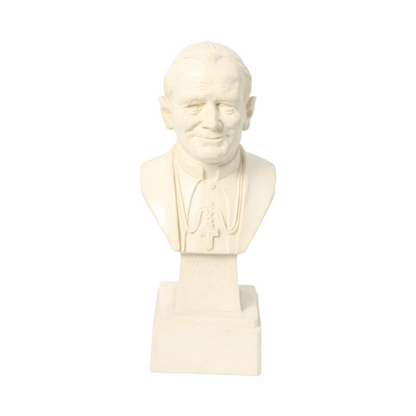 Bust of Pope John Paul II, St. John Paul II, Saint John Paul II. circa 1980