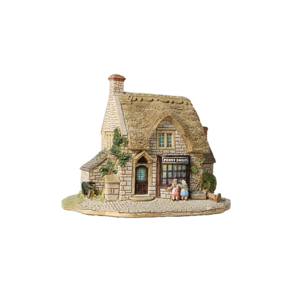 Lilliput Lane "Penny Sweets" 1992 Village Shop Handmade UK Miniature Collectible