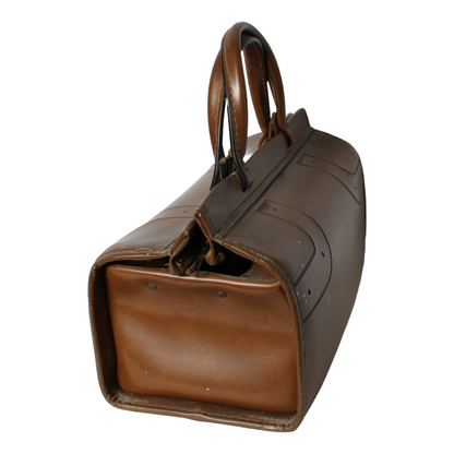 Vintage Leather Doctor's Bag | Compact and Functional |