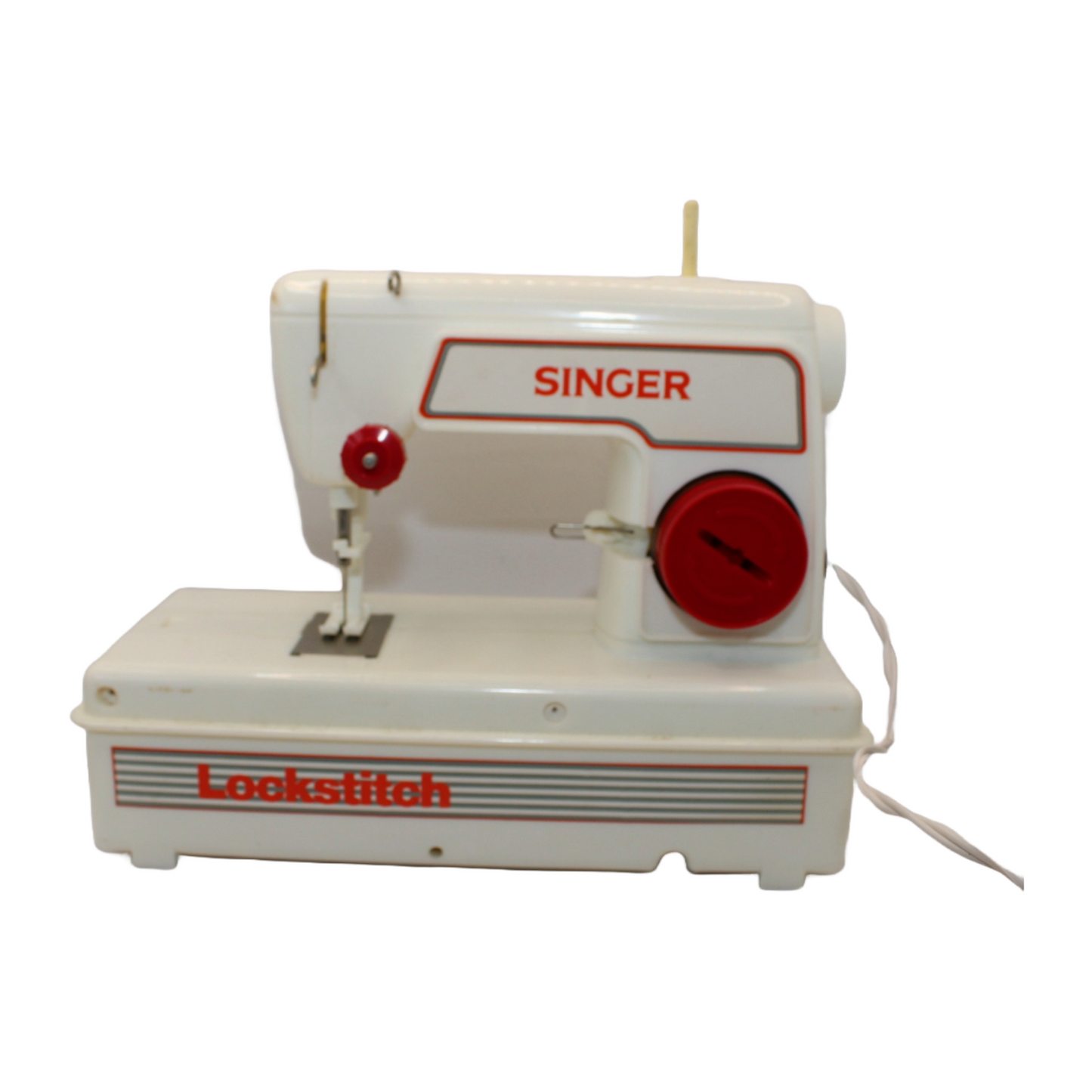 Vintage 1960s Singer Lockstitch Child's Sewing Machine with Pedal - Includes Tra