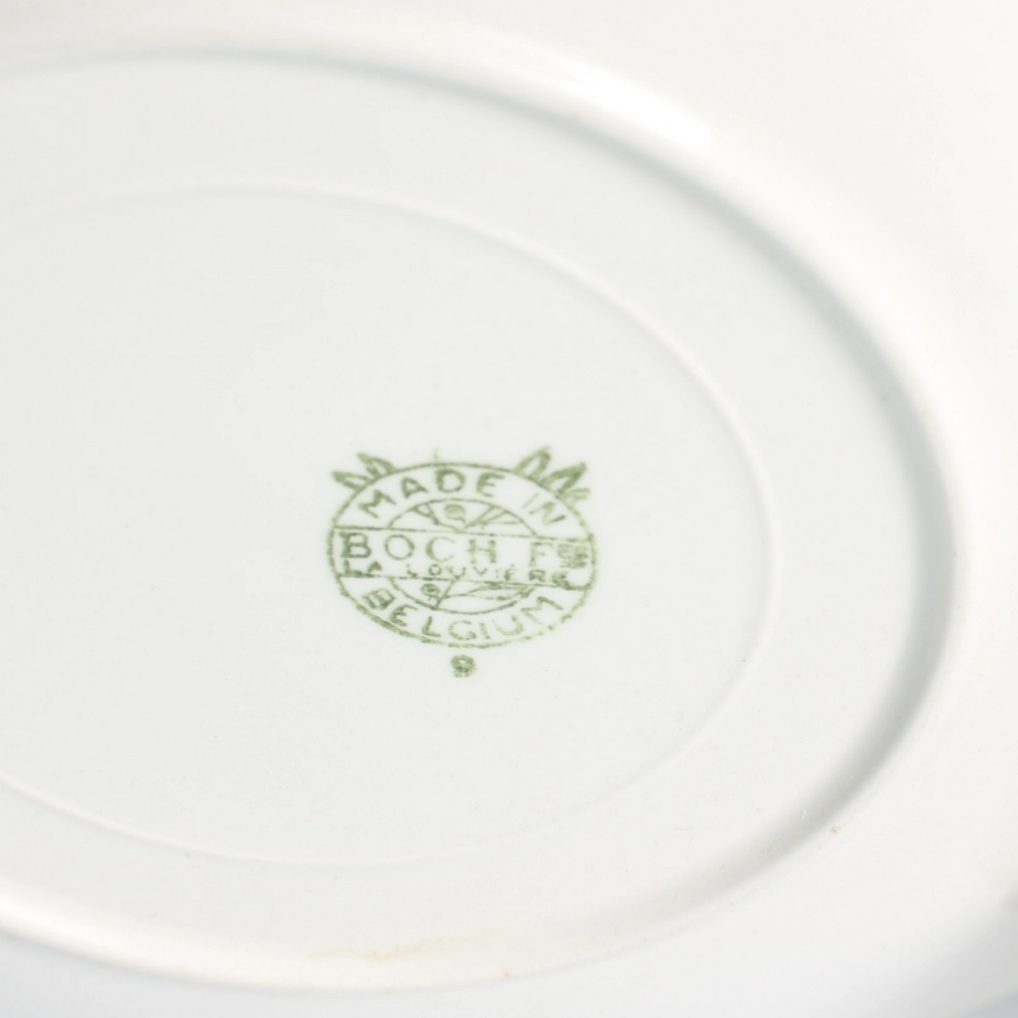 Set of Four Decorative Cornelis Troost Wall Plates, Boch Frères, Belgium