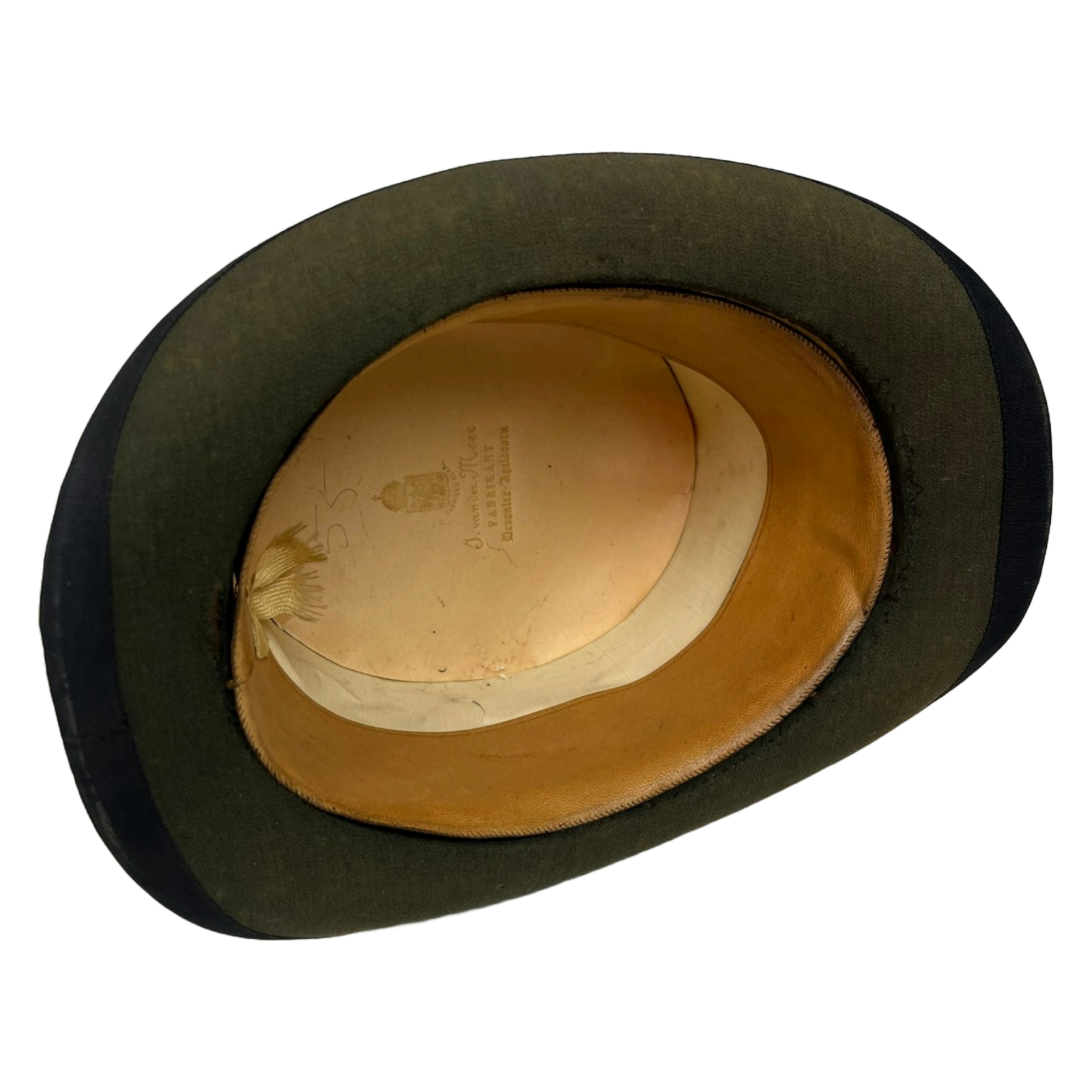 Antique Top Hat Size 55 by J. van der Meer Deventer-Apeldoorn