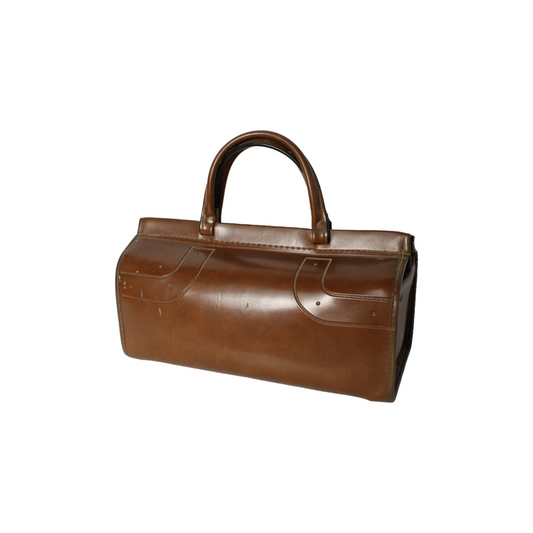 Vintage Leather Doctor's Bag | Compact and Functional |