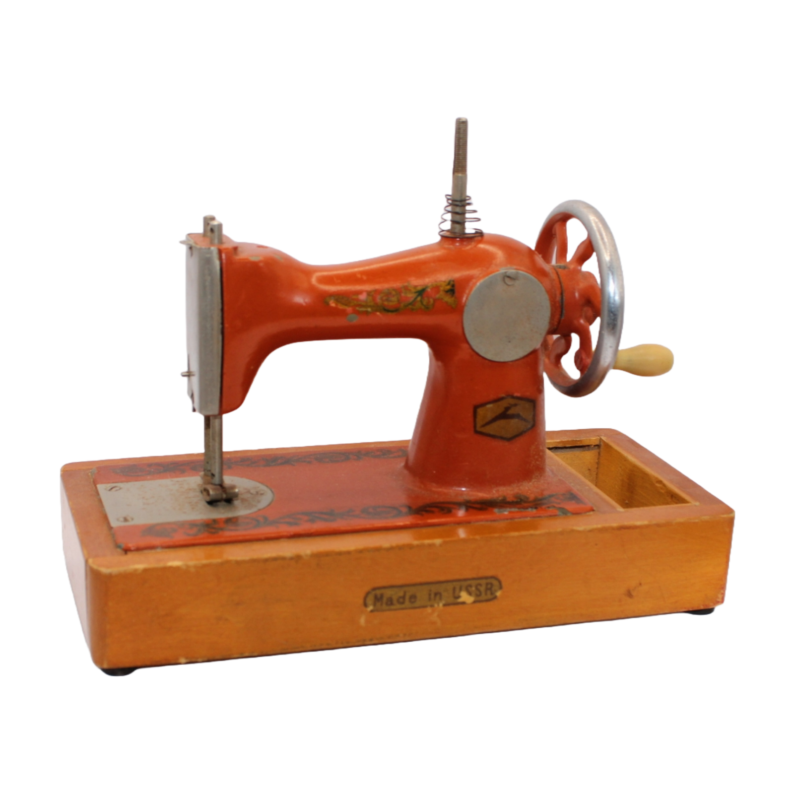 Rare USSR Child's Sewing Machine! - Singer Model - Working C
