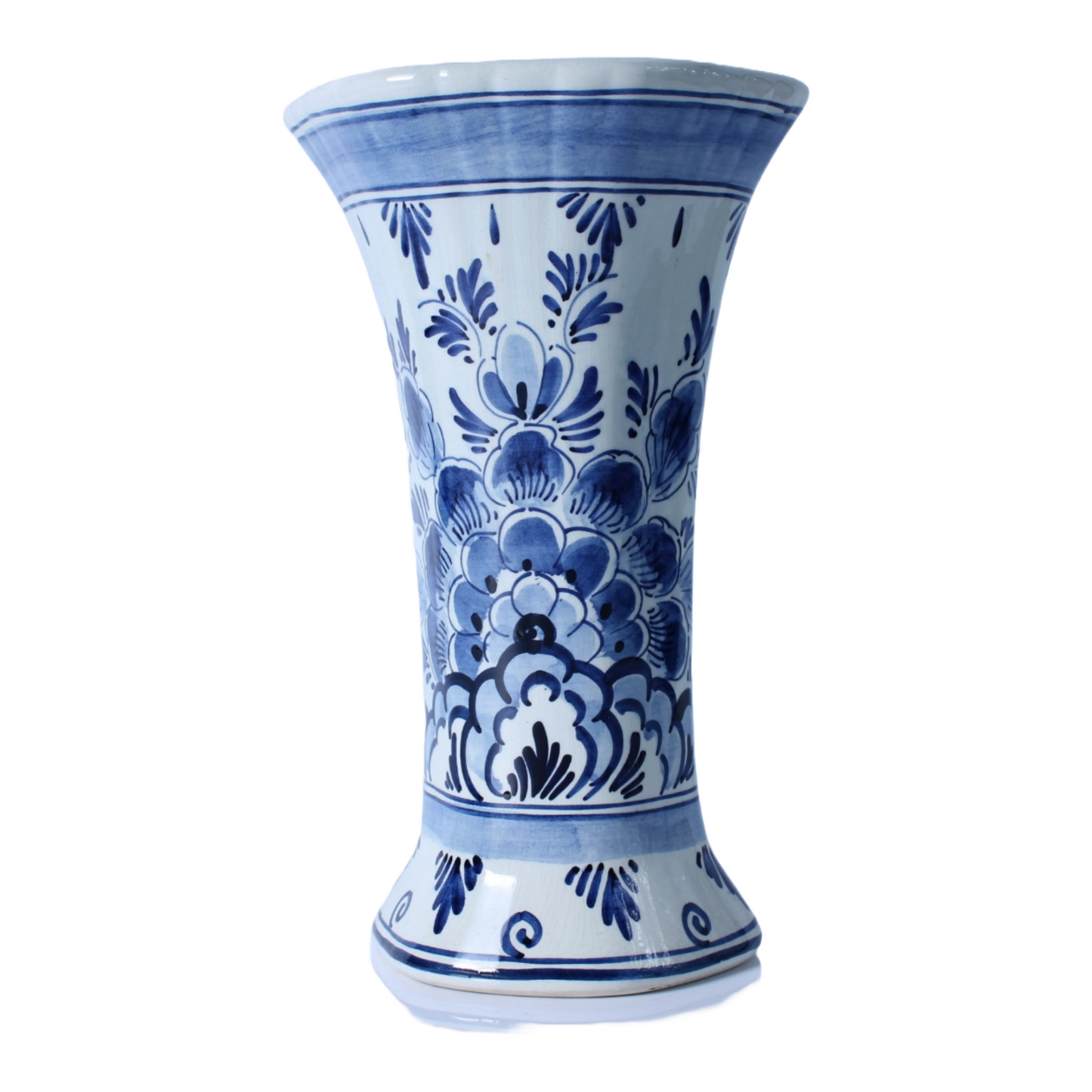 Beautiful Delft Blue Vase from the Early 1960s