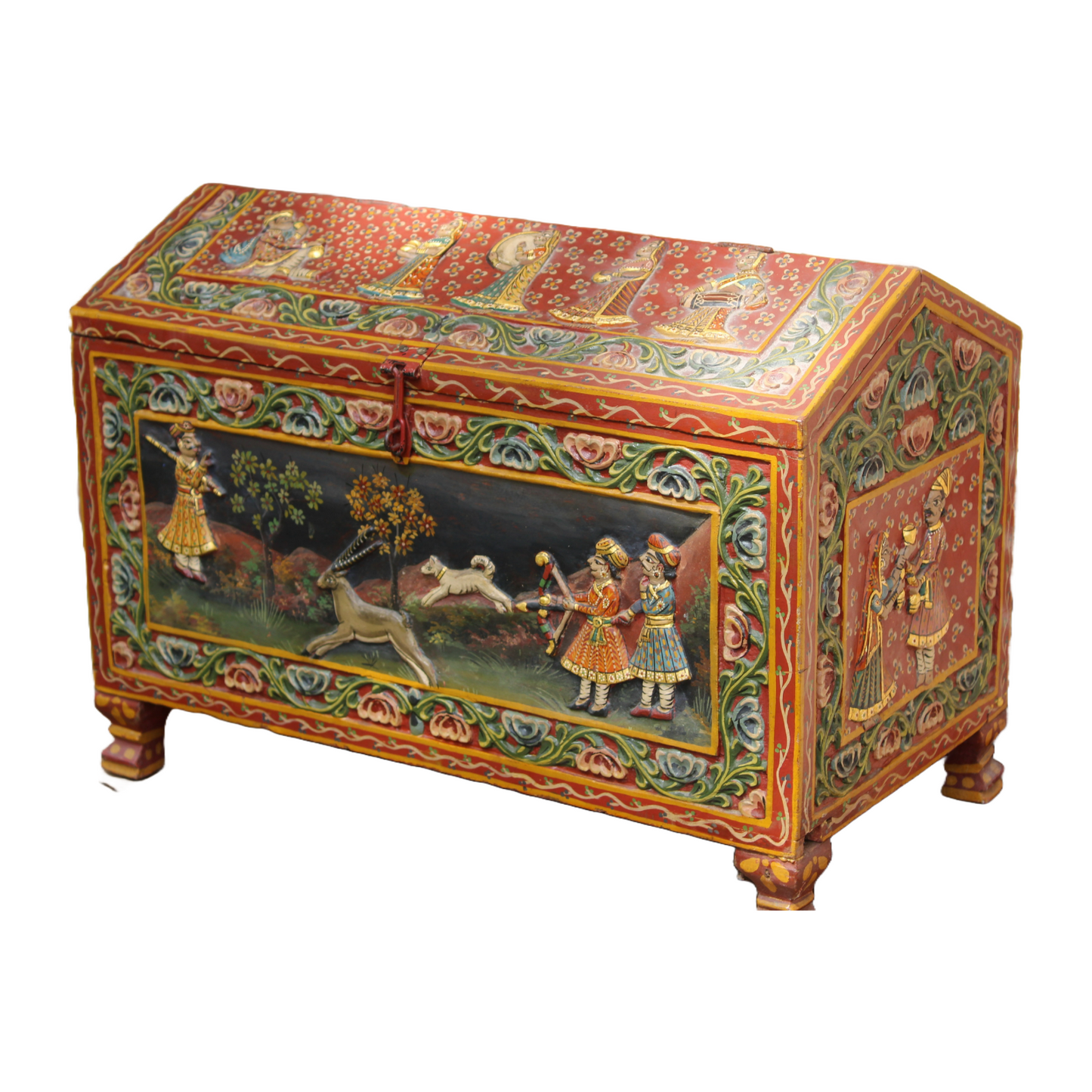 Stunning Antique Wedding Chest/Dowry Chest from India!