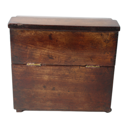 Antique Dutch Tobacco Box – 19th Century – Rosewood and Handcrafted Design
