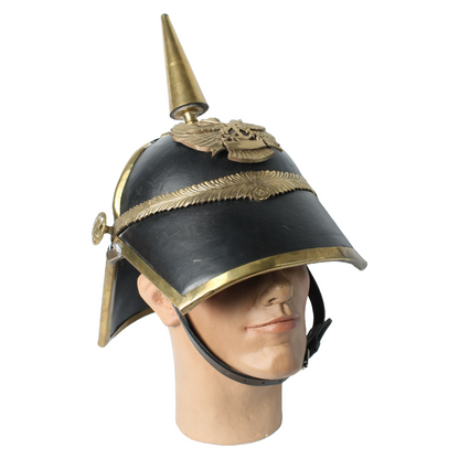 Replica Habsburg Pickelhaube – ceremonial spiked helmet with double-headed eagle