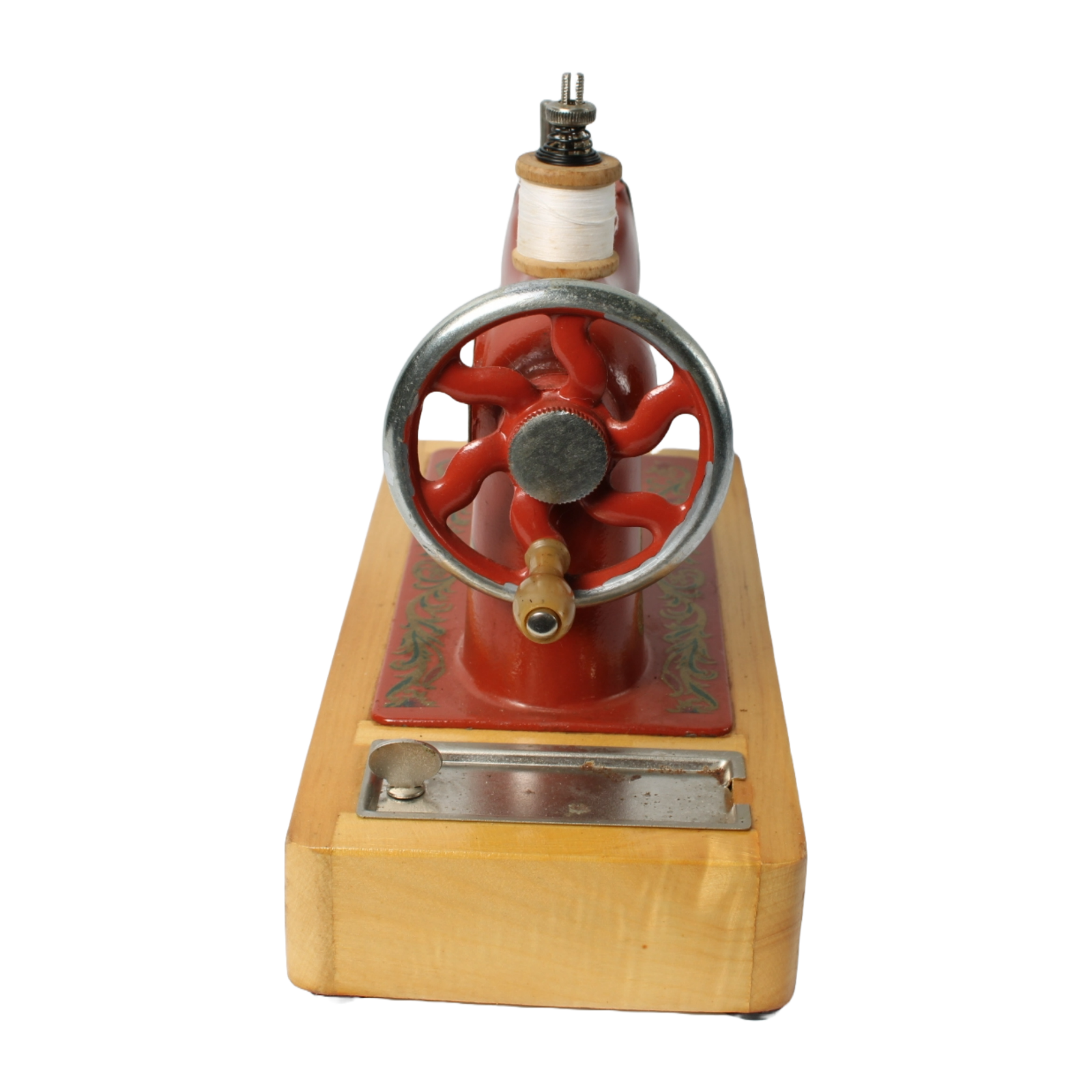 Vintage Orsha Children's Sewing Machine with Original Box - USSR Collectible