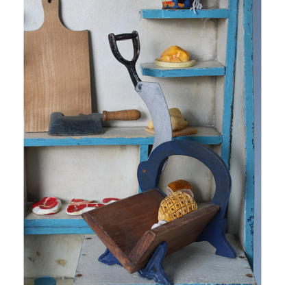 Rare Antique Miniature Butcher Shop from 1920–1950 | Diorama Toy Store